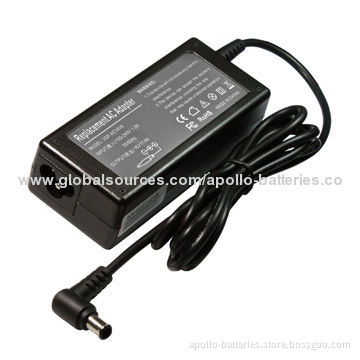 16V/4A/6.0 x 4.4mm laptop adapter for Sony, European and American standard